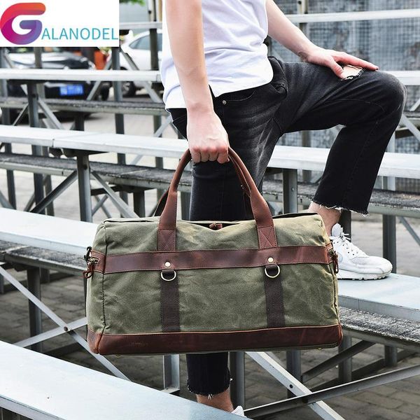 duffel bags crazy horse leather canvas travel bag large capacity luggage men shoulder women vintage duffle handbag
duffel bags crazy horse leather canvas travel bag large capacity luggage men shoulder women vintage duffle handbag