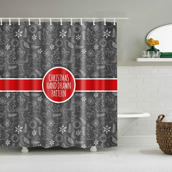 shower curtains christmas decoration santa claus gift curtain washable eco-friendly waterproof with plastic hook b1006
shower curtains christmas decoration santa claus gift curtain washable eco-friendly waterproof with plastic hook b1006