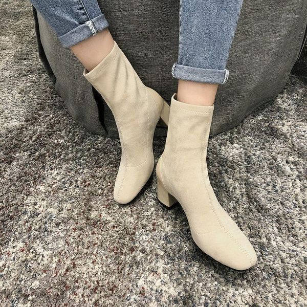 boots 2021 winter autumn women platforms square high heel ankle cow suede leather motorcycle lady ladies shoes1, Black
boots 2021 winter autumn women platforms square high heel ankle cow suede leather motorcycle lady ladies shoes1, Black