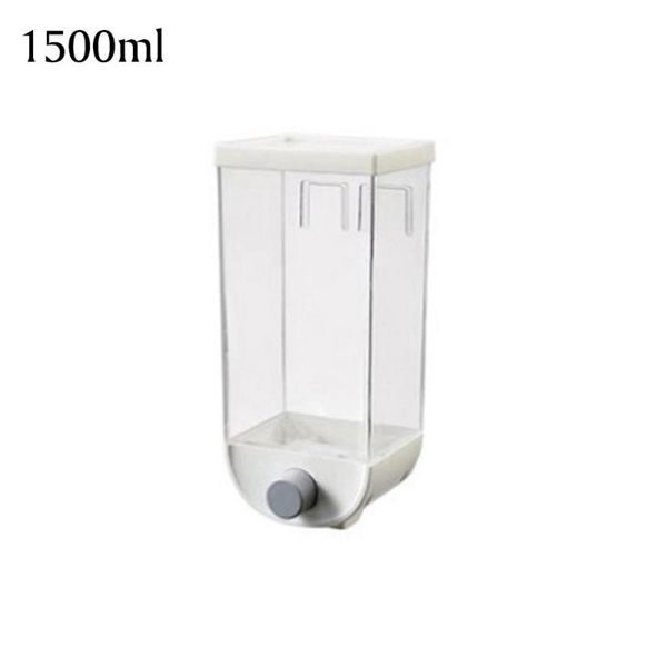 hooks & rails 1000ml/1500ml grain storage box wall-mounted tank home cereal bean rice container oatmeal dispenser
hooks & rails 1000ml/1500ml grain storage box wall-mounted tank home cereal bean rice container oatmeal dispenser