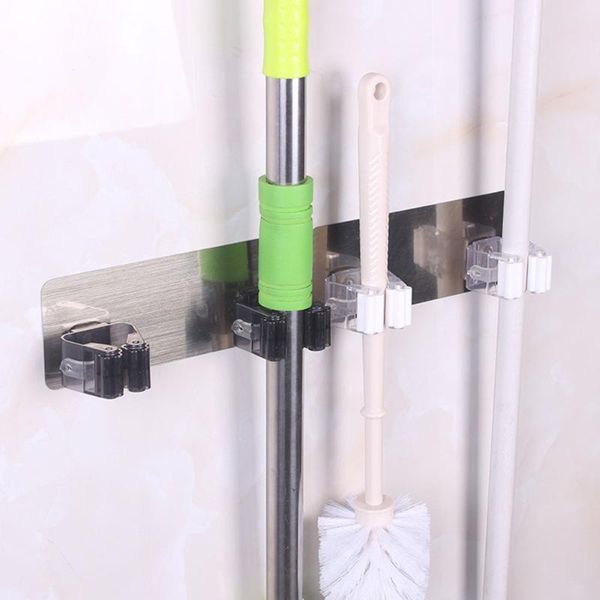 wall mounted mop organizer holder brush broom hanger home storage rack bathroom suction hanging pipe hooks household tools #y2
wall mounted mop organizer holder brush broom hanger home storage rack bathroom suction hanging pipe hooks household tools #y2