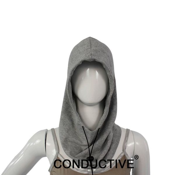 beanies emf hood hat, rf shielding, radiation protection, grey 
beanies emf hood hat, rf shielding, radiation protection, grey