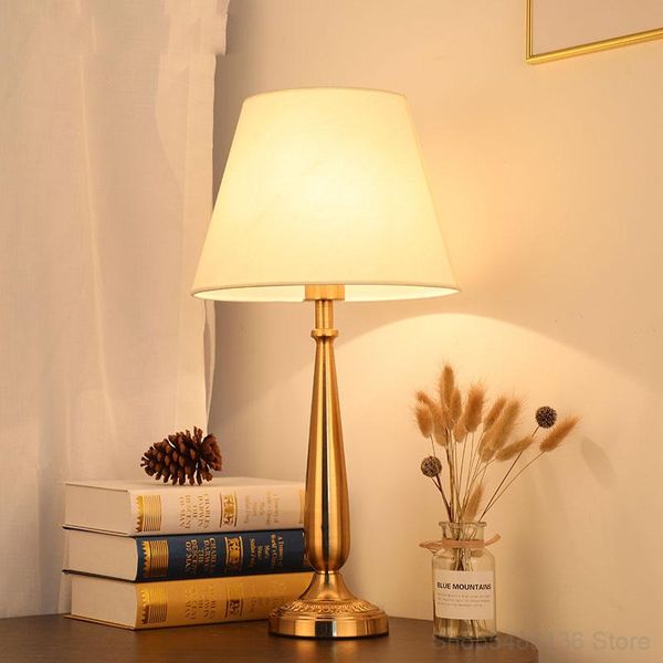 table lamps american light luxury lamp simple and warm bedroom bedside study living room home lobby exhibition hall decoration
table lamps american light luxury lamp simple and warm bedroom bedside study living room home lobby exhibition hall decoration