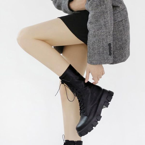 boots all-match black round toe thick heel zipper nude 2021 autumn and winter leather size 33-421
boots all-match black round toe thick heel zipper nude 2021 autumn and winter leather size 33-421