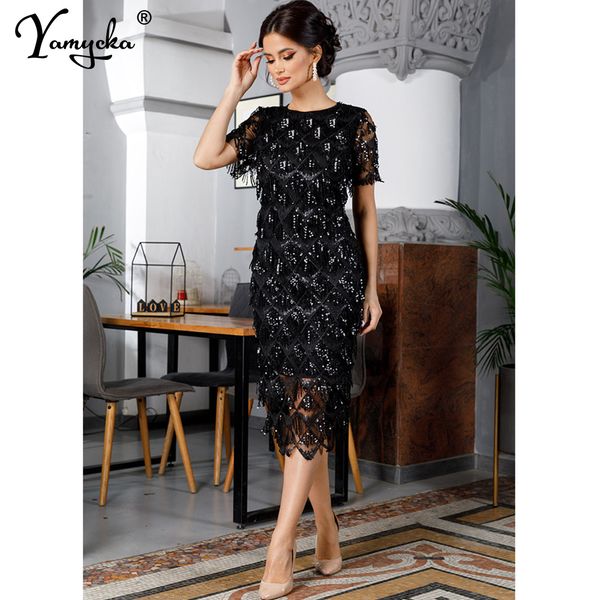 black vintage maxi sequin summer dress women elegant club long party dresses bodycon office woman dress clothes vestidos hl 210309, Black;gray
black vintage maxi sequin summer dress women elegant club long party dresses bodycon office woman dress clothes vestidos hl 210309, Black;gray