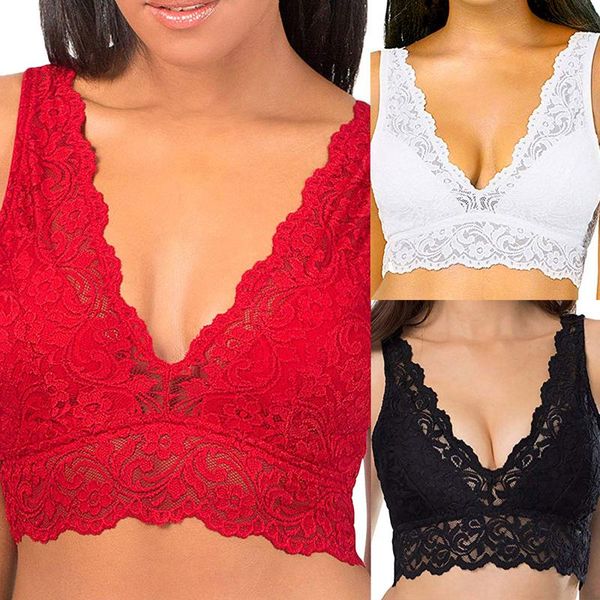 loozykit women lace bra deep v nightwear see-through vest lingerie ladies ultrathin bralette lingerie soft yoga bras, White;black
loozykit women lace bra deep v nightwear see-through vest lingerie ladies ultrathin bralette lingerie soft yoga bras, White;black