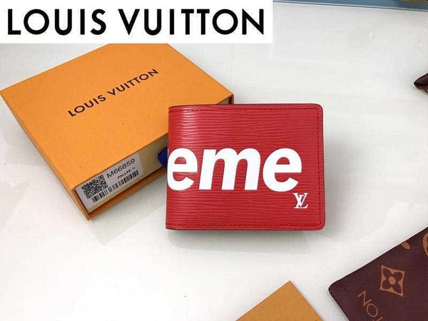 wallets brand leather designer purse luxury wallet i4tv m66859 clutches short long letter chain red compact wallet wallet even men, Black;red
wallets brand leather designer purse luxury wallet i4tv m66859 clutches short long letter chain red compact wallet wallet even men, Black;red