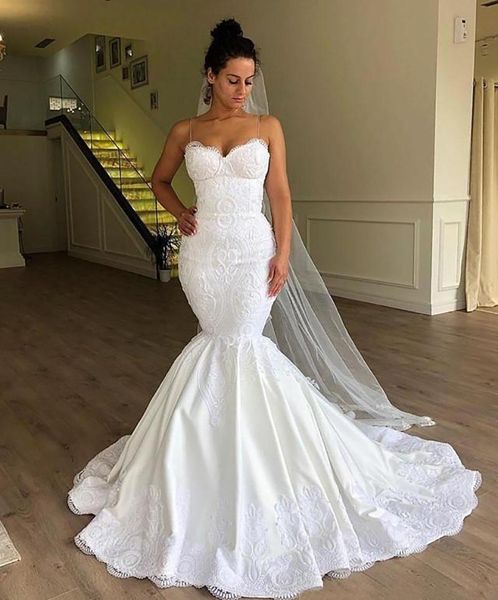 other wedding dresses sweetheart robe spaghetti neck lace up wed dress african plus size mermaid corset bridal gowns, White
other wedding dresses sweetheart robe spaghetti neck lace up wed dress african plus size mermaid corset bridal gowns, White