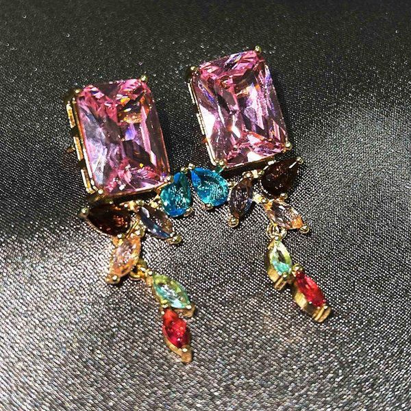 stud fashion metal geometric multi color crystal earrings for women exaggerated campus party jewelry accessories, Golden;silver
stud fashion metal geometric multi color crystal earrings for women exaggerated campus party jewelry accessories, Golden;silver