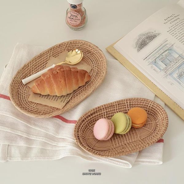dishes & plates rattan fruit plate hand woven dessert tray breakfast bread toast snack basket restaurant service storage tableware
dishes & plates rattan fruit plate hand woven dessert tray breakfast bread toast snack basket restaurant service storage tableware