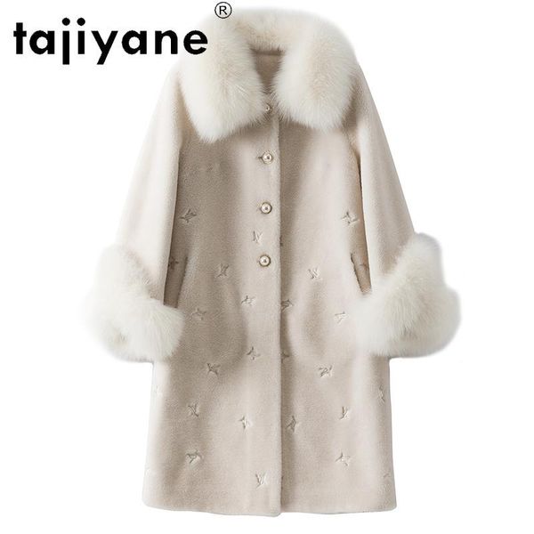 women's fur & faux winter womens tajiane coats real coat woman 100% wool jacket female mink collar jackets sheep shearing cloth ropa tn, Black
women's fur & faux winter womens tajiane coats real coat woman 100% wool jacket female mink collar jackets sheep shearing cloth ropa tn, Black