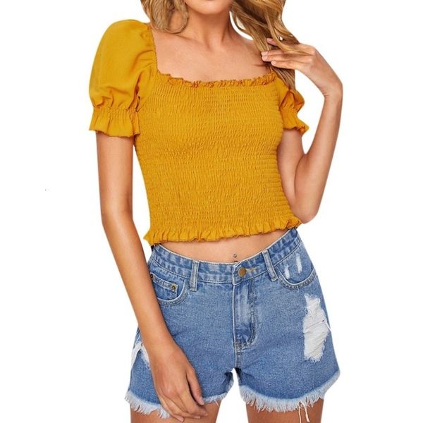 sale2021 new on women fashion solid mouthless holder ruffle mouwen shirts short mouw t-shirt casual beach tea, White
sale2021 new on women fashion solid mouthless holder ruffle mouwen shirts short mouw t-shirt casual beach tea, White