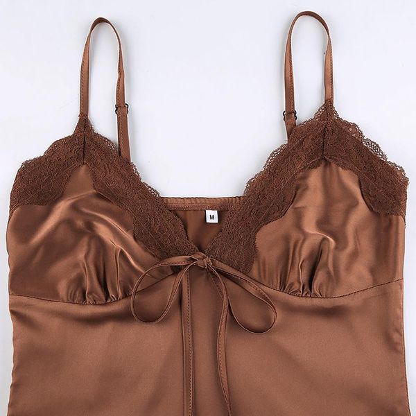 solid color woman dress adjustable spaghetti straps sling dress for women mini nightdress suspender dress vestidos brown, Gray
solid color woman dress adjustable spaghetti straps sling dress for women mini nightdress suspender dress vestidos brown, Gray