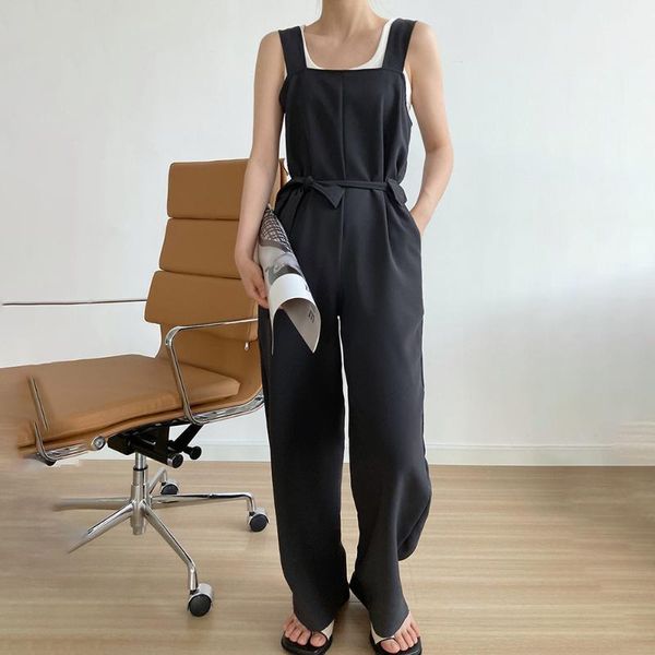 women's pants & capris fashion simple ladies jumpsuit casual summer 2021 loose thin women laceing wide leg r27, Black;white
women's pants & capris fashion simple ladies jumpsuit casual summer 2021 loose thin women laceing wide leg r27, Black;white