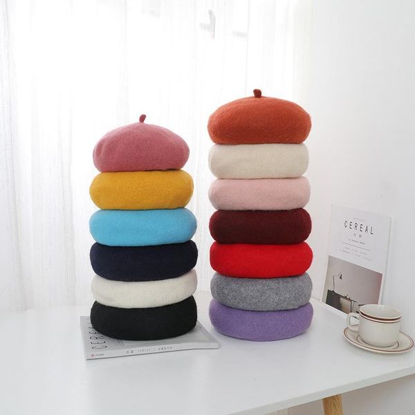 beanies 2021 winter 100% wool solid color beret caps female bonnet women lady painter all matched warm walking hat wholesale
beanies 2021 winter 100% wool solid color beret caps female bonnet women lady painter all matched warm walking hat wholesale