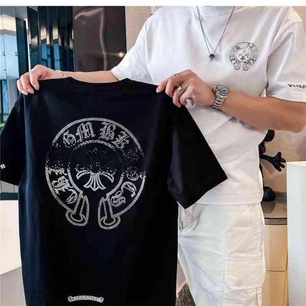 65% off outlet online store 2021 spring and summer new products lovers diamond round neck short sleeve t-shirt men's women's top, White
65% off outlet online store 2021 spring and summer new products lovers diamond round neck short sleeve t-shirt men's women's top, White