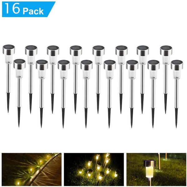 lawn lamps 16pcs led solar garden light outdoor powered lamp lantern waterproof landscape lighting for pathway patio yard white
lawn lamps 16pcs led solar garden light outdoor powered lamp lantern waterproof landscape lighting for pathway patio yard white