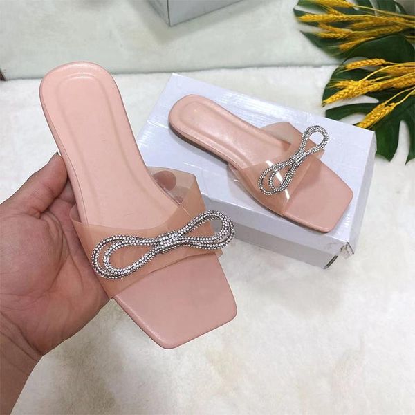 slippers women's bow crystal woman square toe slides summer beach flats female fashion party shoes ladies big size footwear, Black
slippers women's bow crystal woman square toe slides summer beach flats female fashion party shoes ladies big size footwear, Black