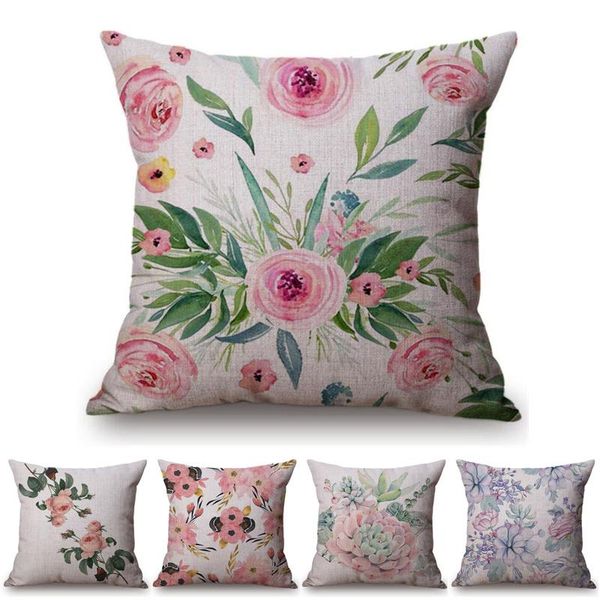 modern country style flower watercolor plant linen cotton cushion cover decorative sofa car chair pillow case textile
modern country style flower watercolor plant linen cotton cushion cover decorative sofa car chair pillow case textile