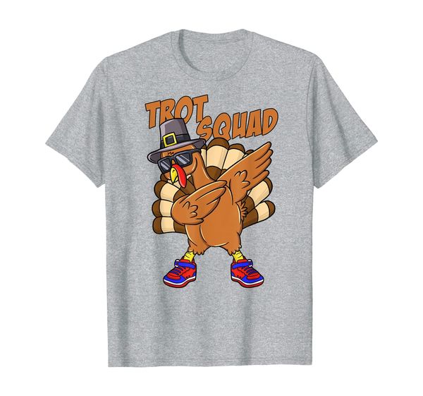 turkey trot squad funny thanksgiving day pilgrim run gift t-shirt, White;black 
turkey trot squad funny thanksgiving day pilgrim run gift t-shirt, White;black