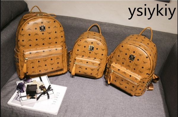 hip ysiykiy fashion school punk style men and women designer backpack pu leather lady bags 
hip ysiykiy fashion school punk style men and women designer backpack pu leather lady bags