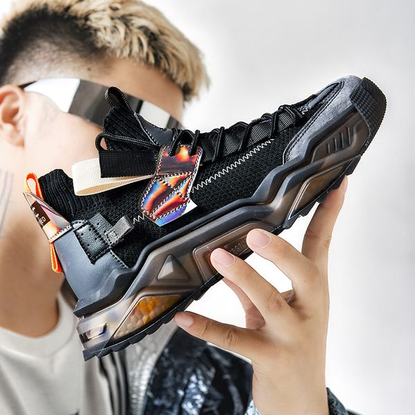 fried street daddy shoes fashion trendy shoes casual sports shoes cross-border large sole socks fashion trendy casual shoe, Black;white
fried street daddy shoes fashion trendy shoes casual sports shoes cross-border large sole socks fashion trendy casual shoe, Black;white