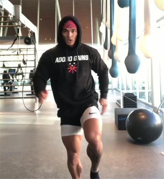 men's hoodies & sweatshirts european and american sports pullover brothers running training stretch hooded sweater casual trend long-sl, Black
men's hoodies & sweatshirts european and american sports pullover brothers running training stretch hooded sweater casual trend long-sl, Black