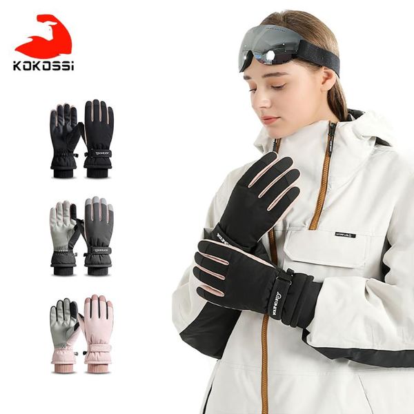 ski gloves kokossi plus velvet waterproof skiing touch screen anti-slip men women outdoor sports comfortable warm snowboard
ski gloves kokossi plus velvet waterproof skiing touch screen anti-slip men women outdoor sports comfortable warm snowboard