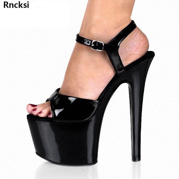 rncksi new 17cm high-heeled sandals dance shoes dancing shoes models high heels women's, Black
rncksi new 17cm high-heeled sandals dance shoes dancing shoes models high heels women's, Black