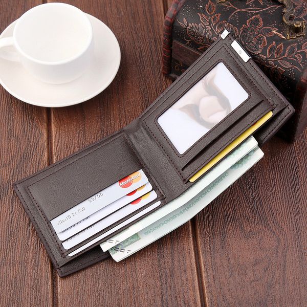 ultra-thin short sequined men wallet solid luxury wallet men pu leather slim bifold short purses card holder business male purse, Red;black
ultra-thin short sequined men wallet solid luxury wallet men pu leather slim bifold short purses card holder business male purse, Red;black