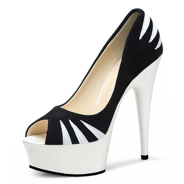 dress shoes spring and autumn period women's 15 cm high heels, stage pole dance practice, heels, Black
dress shoes spring and autumn period women's 15 cm high heels, stage pole dance practice, heels, Black
