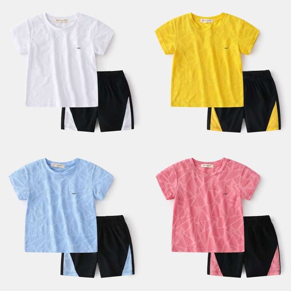 boys and girls suits boys' sports suit children's wear thin middle and small quick drying short sleeve shorts two piece summer boy, White
boys and girls suits boys' sports suit children's wear thin middle and small quick drying short sleeve shorts two piece summer boy, White