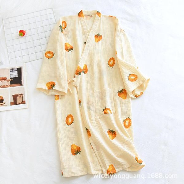women's sleepwear summer thin japanese kimono cotton double crepe robes for women bathrobe long nightgown small strawberry v-neck home, Black;red
women's sleepwear summer thin japanese kimono cotton double crepe robes for women bathrobe long nightgown small strawberry v-neck home, Black;red