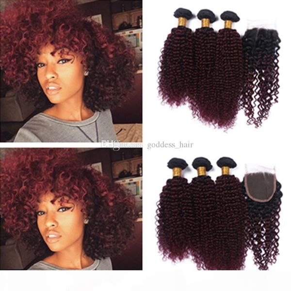 malaysian burgundy ombre kinky curly human hair bundles with lace closure 4pcs lot #1b 99j kinky curly hair bundles with lace closure, Black
malaysian burgundy ombre kinky curly human hair bundles with lace closure 4pcs lot #1b 99j kinky curly hair bundles with lace closure, Black