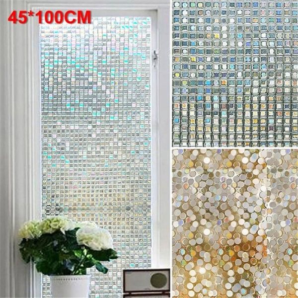 45x100cm 3d static window film privacy window sticker rainbow films for stained glass self-adhesive film glass decoration
45x100cm 3d static window film privacy window sticker rainbow films for stained glass self-adhesive film glass decoration