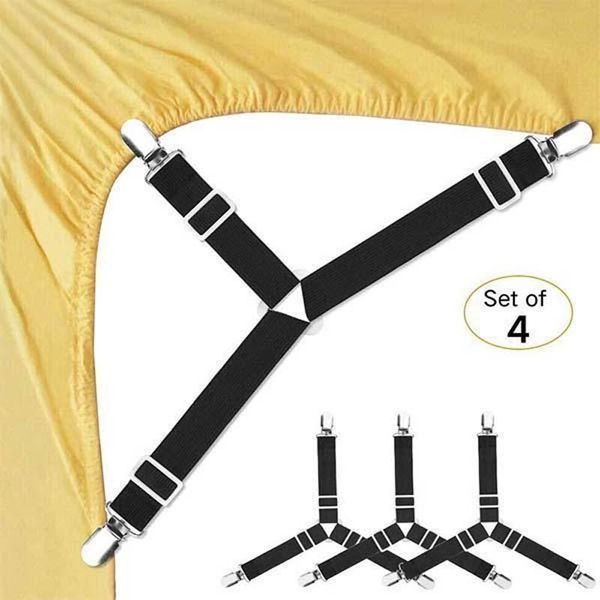 clothing & wardrobe storage 4pcs/set elastic bed sheet holder belt fastener clips home textiles clip mattress blankets gadgets
clothing & wardrobe storage 4pcs/set elastic bed sheet holder belt fastener clips home textiles clip mattress blankets gadgets