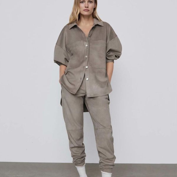 2021 new 2pcs sets spring autumn women veet blouse+veetpants suit fashion solid sportswear ladies casual single breasted outerwear 3esa, White
2021 new 2pcs sets spring autumn women veet blouse+veetpants suit fashion solid sportswear ladies casual single breasted outerwear 3esa, White