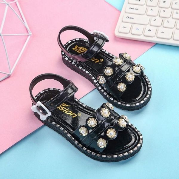 sandals children kids baby girls summer little princess shoes anti-slippery fashion toddler rivet, Black;red
sandals children kids baby girls summer little princess shoes anti-slippery fashion toddler rivet, Black;red