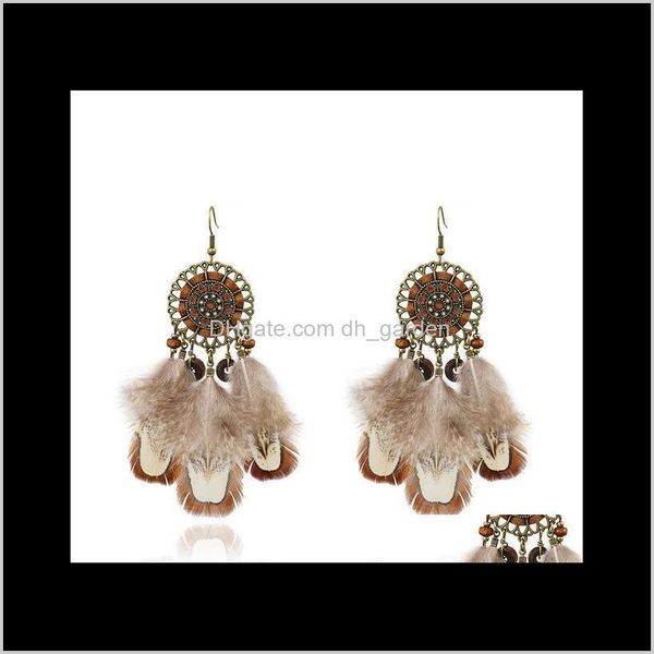 dangle & chandelier european and american feather pendant fashion round hollow woven retro earrings bohemian creative jewelry drop delivery, Silver
dangle & chandelier european and american feather pendant fashion round hollow woven retro earrings bohemian creative jewelry drop delivery, Silver