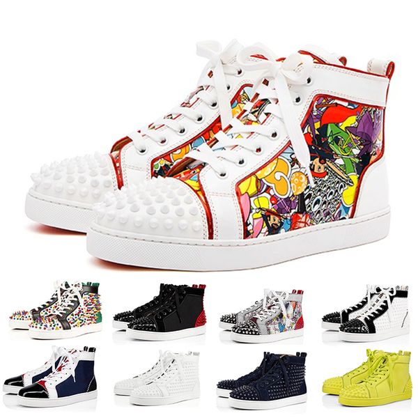 red bottoms sneakers men women designer dress shoes high low black white camo green glitter grey leather suede designer mens fashion spikes
red bottoms sneakers men women designer dress shoes high low black white camo green glitter grey leather suede designer mens fashion spikes