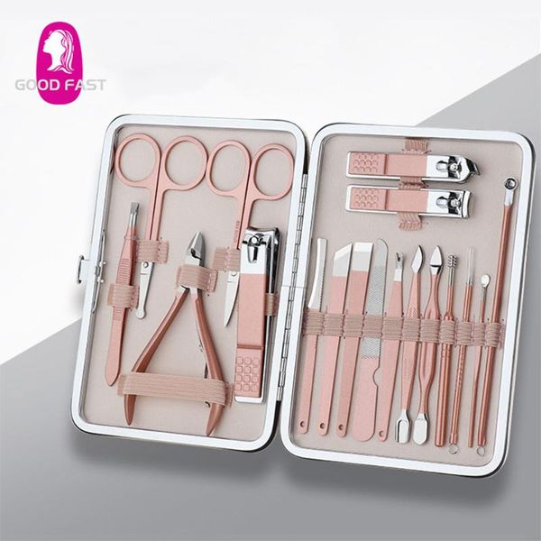 nail art kits manicure set 18 pcs professional sharp pedicure clipper kit stainless steel cutter
nail art kits manicure set 18 pcs professional sharp pedicure clipper kit stainless steel cutter