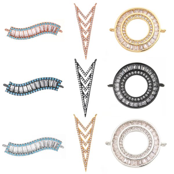 charms connectors for jewelry making geometric triangle round jewelry charms for diy bracelet necklace charm copper mosaic cz, Bronze;silver
charms connectors for jewelry making geometric triangle round jewelry charms for diy bracelet necklace charm copper mosaic cz, Bronze;silver