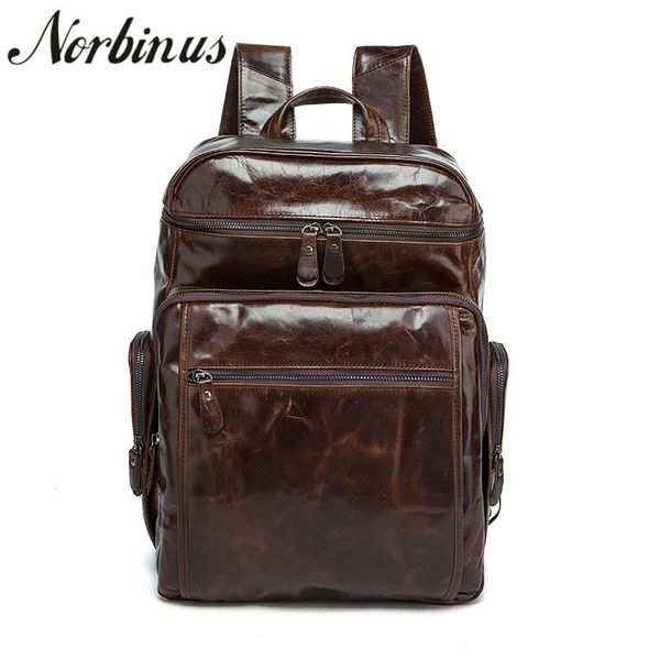 backpack norbinus men' genuine leather computer lapbag large capacity male travel school for teenager boys
backpack norbinus men' genuine leather computer lapbag large capacity male travel school for teenager boys