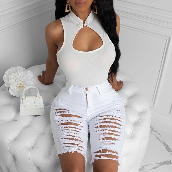 2021 new arrival button high neck sleeveless fitness attend bithday party and club solid color women jumpsuits, Black;white
2021 new arrival button high neck sleeveless fitness attend bithday party and club solid color women jumpsuits, Black;white