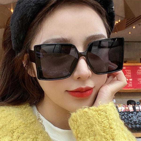 sunglasses 2021 fashion designer square for ladies trendy women oversize sun glasses driving eyewear uv400, White;black
sunglasses 2021 fashion designer square for ladies trendy women oversize sun glasses driving eyewear uv400, White;black