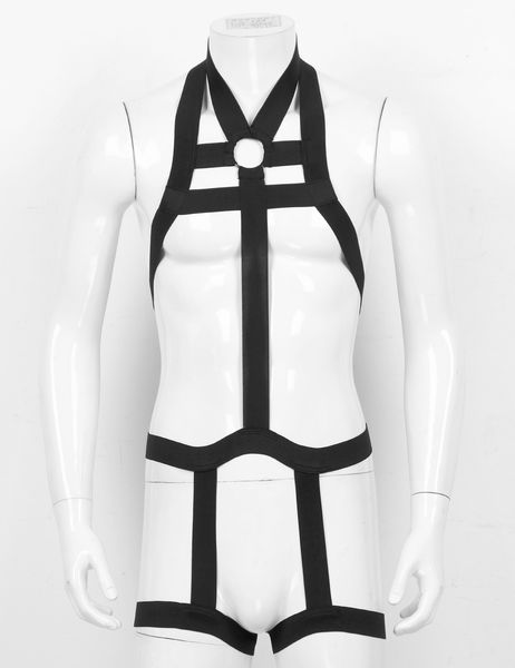 mens sissy elastic bondage catsuit full body chest harness belt with leg garter straps for cosplay clubwear costumes, Black;white
mens sissy elastic bondage catsuit full body chest harness belt with leg garter straps for cosplay clubwear costumes, Black;white