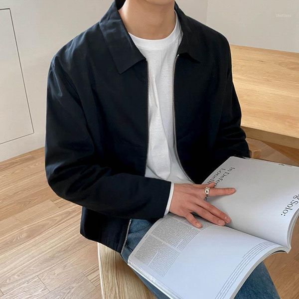 solid lapel zipper coat man's korean casual loose black jacket men fashion plus size men's man spring autumn 2021 jackets, Black;brown
solid lapel zipper coat man's korean casual loose black jacket men fashion plus size men's man spring autumn 2021 jackets, Black;brown
