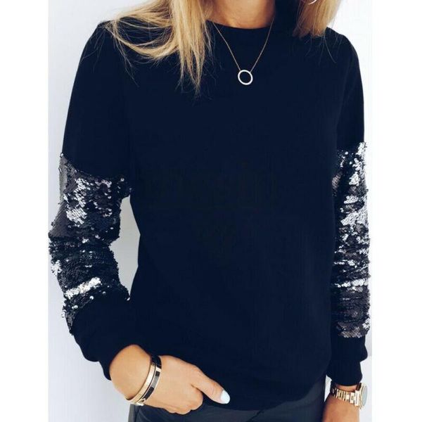 meihuida women new autumn winter t-shirts o neck full puff sleeve sequined patchwork t-shirt fashion night club party, White
meihuida women new autumn winter t-shirts o neck full puff sleeve sequined patchwork t-shirt fashion night club party, White