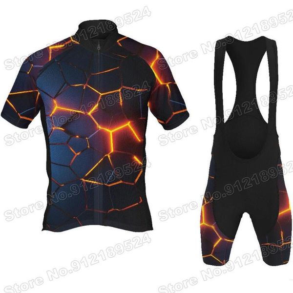 racing sets 2021 3d magma pattern cycling jersey set summer clothing road bike shirts suit bicycle pants mtb ropa ciclismo maillot, Black;blue
racing sets 2021 3d magma pattern cycling jersey set summer clothing road bike shirts suit bicycle pants mtb ropa ciclismo maillot, Black;blue
