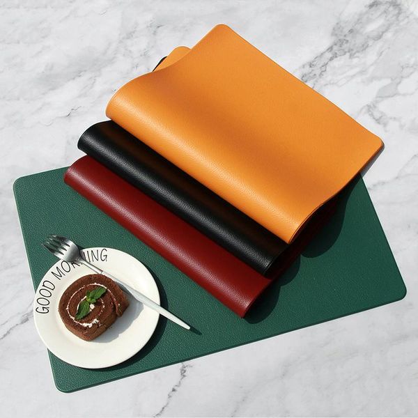 mats & pads 6/8pcs pu leather placemat for dining table heat insulation mat waterproof kitchen pad bowl tableware
mats & pads 6/8pcs pu leather placemat for dining table heat insulation mat waterproof kitchen pad bowl tableware